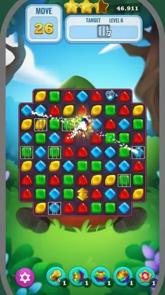 Play Jewel 1000: Match 3 Blast  and enjoy Jewel 1000: Match 3 Blast with UptoPlay
