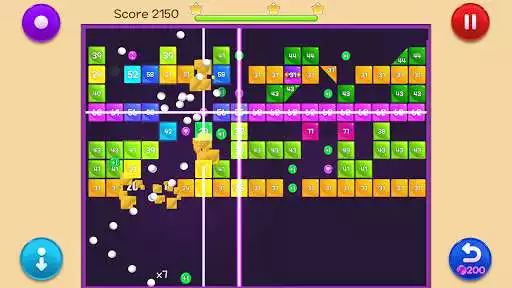 Play Jewel Bricks Breaker as an online game Jewel Bricks Breaker with UptoPlay
