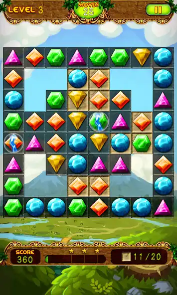 Play Jewel Crash as an online game Jewel Crash with UptoPlay
