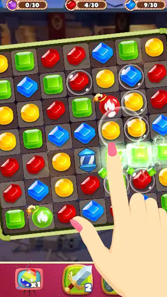 Play Jewel Dungeon - Match 3 Puzzle  and enjoy Jewel Dungeon - Match 3 Puzzle with UptoPlay