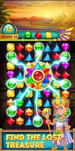Play APK Jewel Egypt King  and enjoy Jewel Egypt King with UptoPlay com.m2studio.pharaohLifeLegend