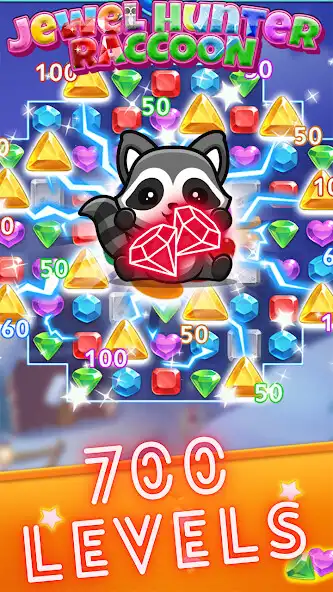 Play Jewel Hunter Raccoon  and enjoy Jewel Hunter Raccoon with UptoPlay