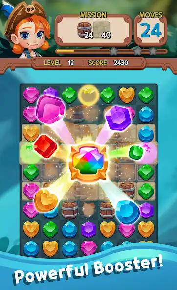 Play JEWEL ISLAND - Pirate Adventure as an online game JEWEL ISLAND - Pirate Adventure with UptoPlay