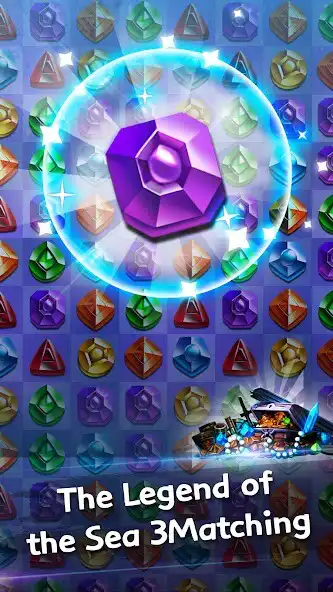 Play Jewel Kraken: Match 3 Blast as an online game Jewel Kraken: Match 3 Blast with UptoPlay