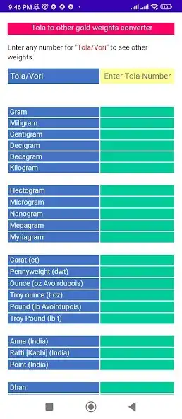 Play Jewellery Calculator English  and enjoy Jewellery Calculator English with UptoPlay
