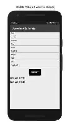 Play Jewellery Estimate