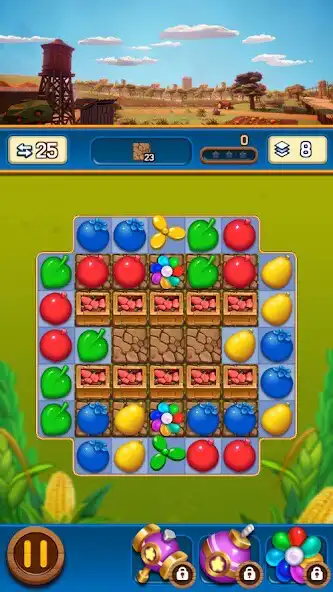 Play Jewel Magic Farm : Match 3 as an online game Jewel Magic Farm : Match 3 with UptoPlay