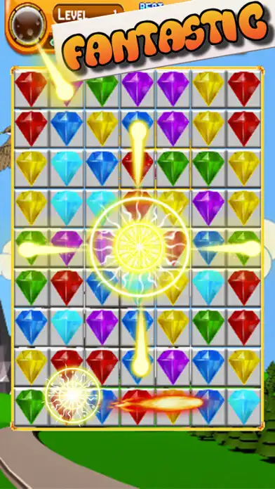 Play Jewel Mania Deluxe as an online game Jewel Mania Deluxe with UptoPlay