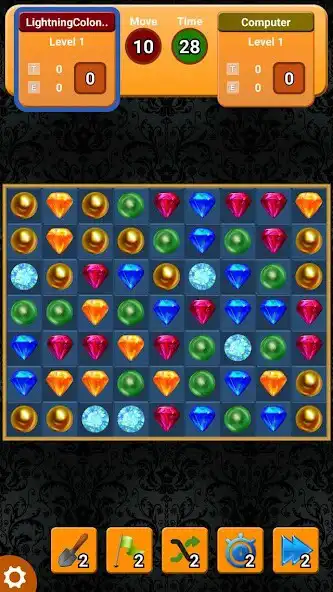 Play Jewel Multiplayer as an online game Jewel Multiplayer with UptoPlay