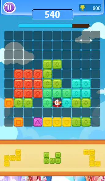 Play Jewel Puzzle Block 10x10  and enjoy Jewel Puzzle Block 10x10 with UptoPlay