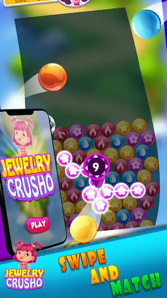 Play Jewelry Crusho Match 3 Puzzle  and enjoy Jewelry Crusho Match 3 Puzzle with UptoPlay