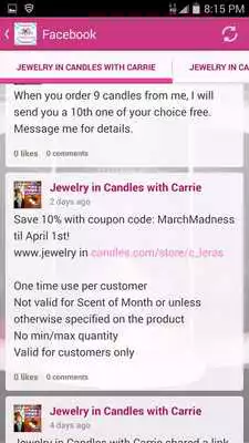 Play Jewelry in Candles with Carrie
