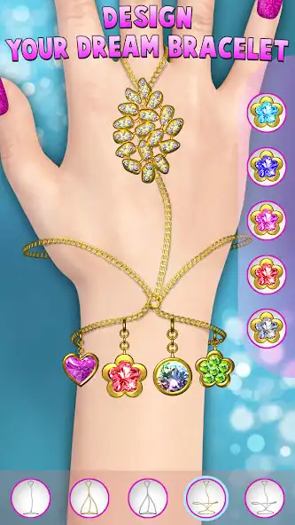 Play Jewelry Salon – bracelets, rin as an online game Jewelry Salon – bracelets, rin with UptoPlay