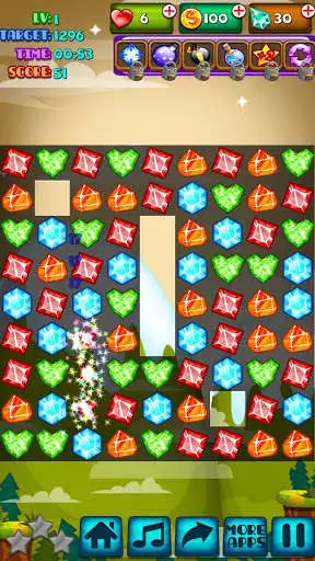 Play APK Jewelry Smash  and enjoy Jewelry Smash with UptoPlay com.gold_stone_studio.jewelrysmash8051