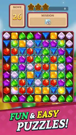 Play Jewels and Gems Blast: Match 3  and enjoy Jewels and Gems Blast: Match 3 with UptoPlay
