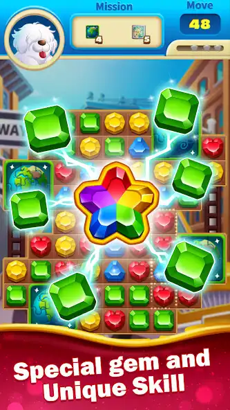 Play Jewels City POP as an online game Jewels City POP with UptoPlay