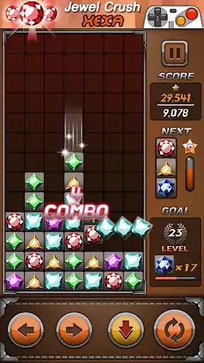 Play APK Jewels  Crush  Hexa (Columns)  and enjoy Jewels  Crush  Hexa (Columns) with UptoPlay banpick.games.jewelhexa