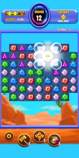 Play Jewels Journey: Match 3 Puzzle Game  and enjoy Jewels Journey: Match 3 Puzzle Game with UptoPlay