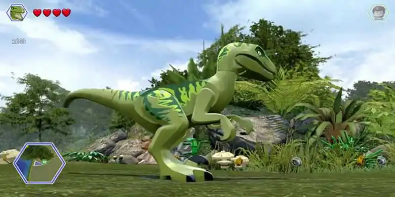 Play Jewels Lego Dinosaurs Battle Trick