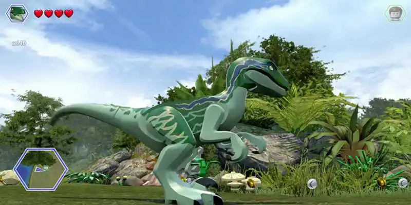 Play Jewels Lego Dinosaurs Battle Trick