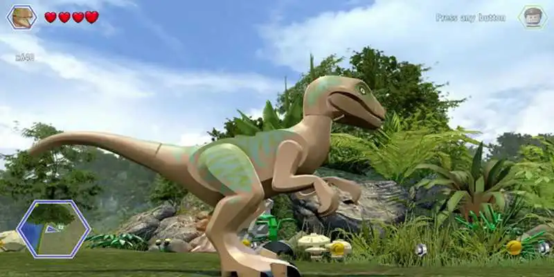 Play Jewels Lego Dinosaurs Battle Trick