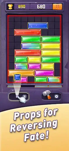Play Jewel Sliding: Puzzle Drop as an online game Jewel Sliding: Puzzle Drop with UptoPlay