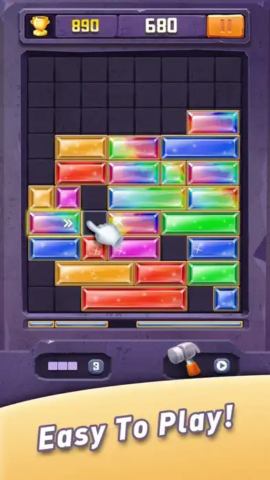 Play Jewel Sliding Puzzle  and enjoy Jewel Sliding Puzzle with UptoPlay