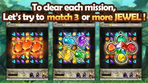 Play Jewels Match : Gem Collector  and enjoy Jewels Match : Gem Collector with UptoPlay