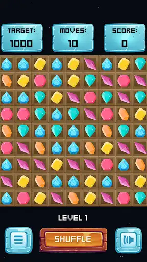 Play Jewels Match Puzzle as an online game Jewels Match Puzzle with UptoPlay