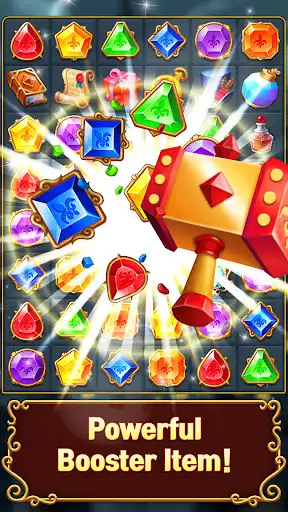 Play Jewels Mystery: Match 3 Puzzle as an online game Jewels Mystery: Match 3 Puzzle with UptoPlay