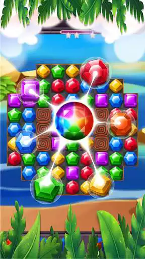 Play Jewels Track - Match 3 Puzzle  and enjoy Jewels Track - Match 3 Puzzle with UptoPlay