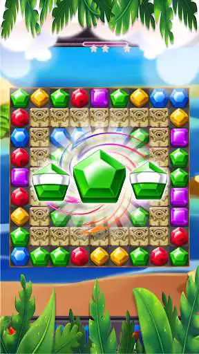 Play Jewels Track - Match 3 Puzzle as an online game Jewels Track - Match 3 Puzzle with UptoPlay