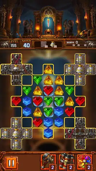 Play Jewel Sword: Match 3 Blast  and enjoy Jewel Sword: Match 3 Blast with UptoPlay
