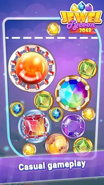 Play Jewel Tycoon 2048 as an online game Jewel Tycoon 2048 with UptoPlay