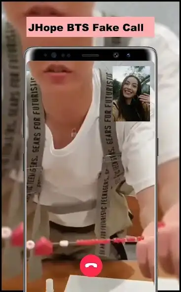 Play Jhope Fake Call as an online game Jhope Fake Call with UptoPlay