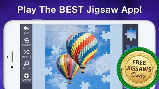 Play Jigsaw Daily: Free puzzle games for adults & kids  and enjoy Jigsaw Daily: Free puzzle games for adults & kids with UptoPlay