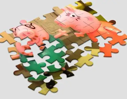 Play Jigsaw for Peppa Toys Pig