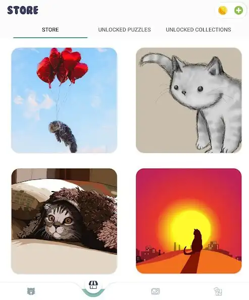 Play Jigsaw Galaxy: Cats Edition as an online game Jigsaw Galaxy: Cats Edition with UptoPlay