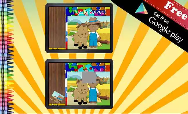 Play Jigsaw Puzzle Farm Animals