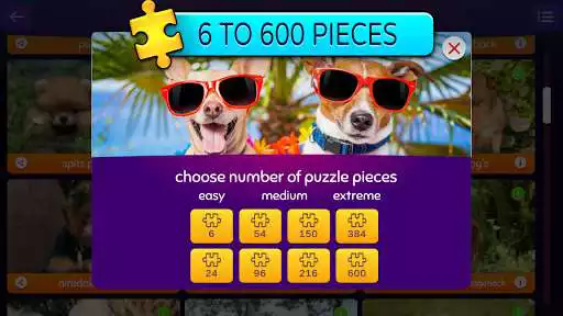 Play Jigsaw Puzzles: Animals as an online game Jigsaw Puzzles: Animals with UptoPlay
