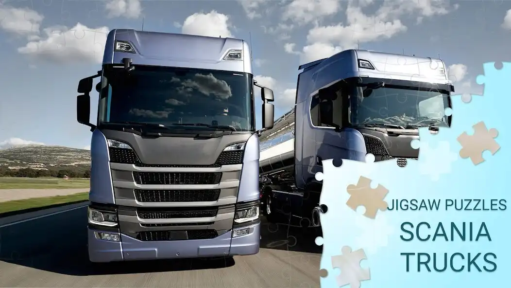 Play Jigsaw puzzles Scania trucks as an online game Jigsaw puzzles Scania trucks with UptoPlay