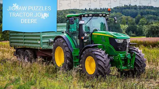 Play Jigsaw puzzles tractor John Deere  and enjoy Jigsaw puzzles tractor John Deere with UptoPlay