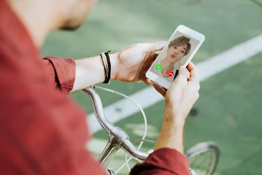 Play Jimin BTS fake video call Now as an online game Jimin BTS fake video call Now with UptoPlay