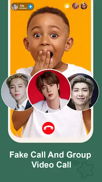 Play Jimin Fake Call Video  Chat as an online game Jimin Fake Call Video  Chat with UptoPlay