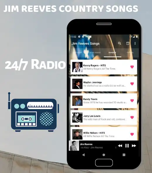 Play Jim Reeves Radio Country  and enjoy Jim Reeves Radio Country with UptoPlay
