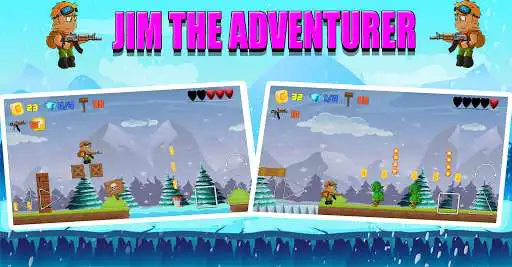 Play jim the adventurer as an online game jim the adventurer with UptoPlay