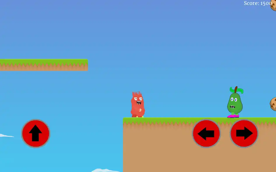 Play Jim the cookie hungry monster adventure as an online game Jim the cookie hungry monster adventure with UptoPlay