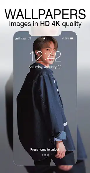 Play Jin BTS Wallpapers as an online game Jin BTS Wallpapers with UptoPlay