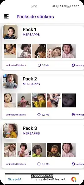 Play Jin Miran animated stickers  and enjoy Jin Miran animated stickers with UptoPlay