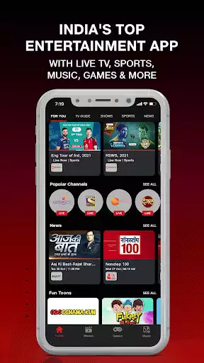 Play JioTV  and enjoy JioTV with UptoPlay